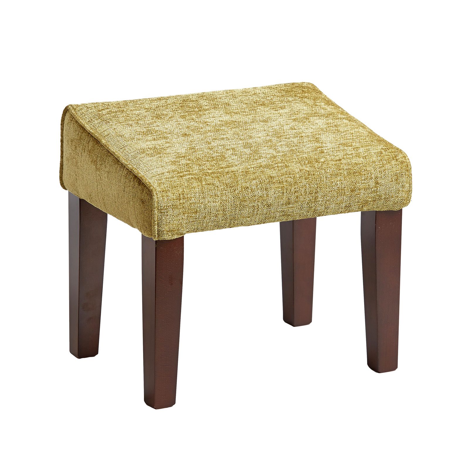 Medium Sloping Tapered Leg Footstool