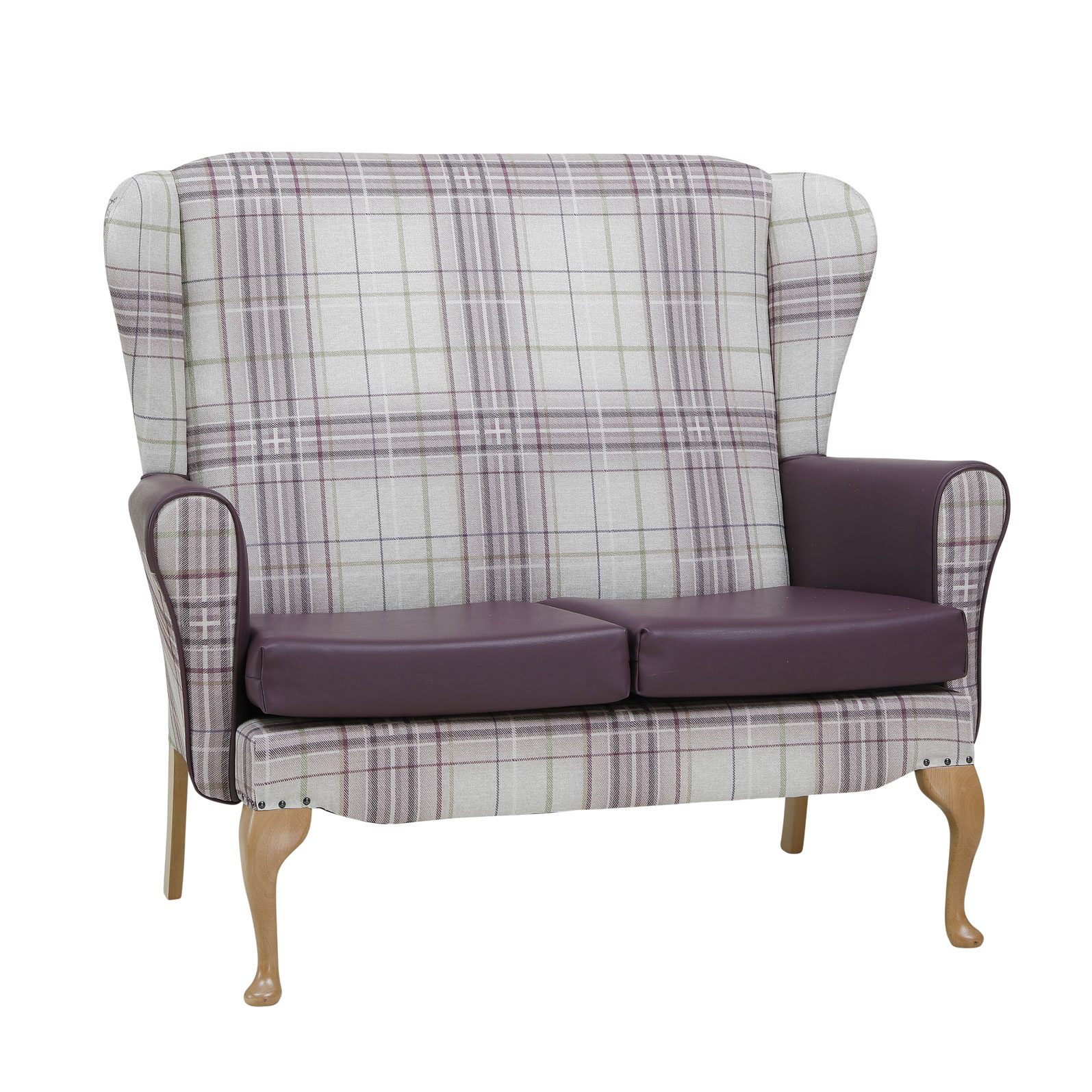 Bentley High Back 2 Seater With Wings