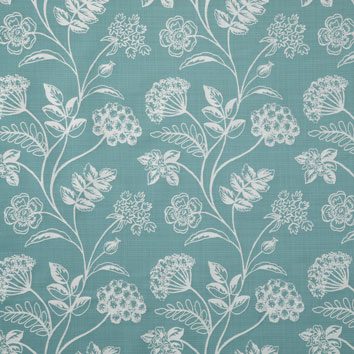 Grassington Teal - Estila B503 curtains