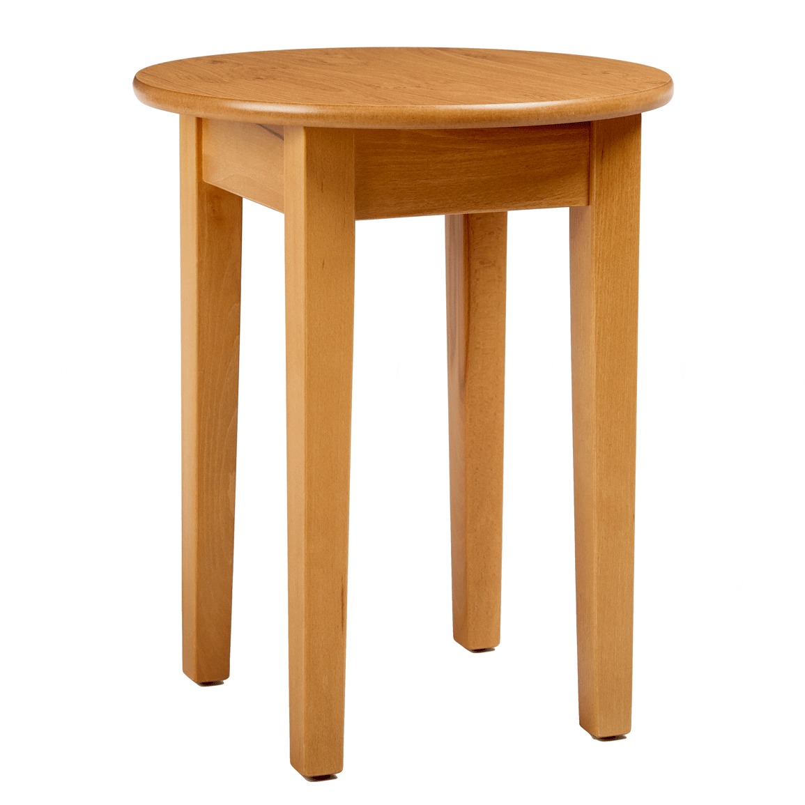 Linton Circular Coffee Table - oak