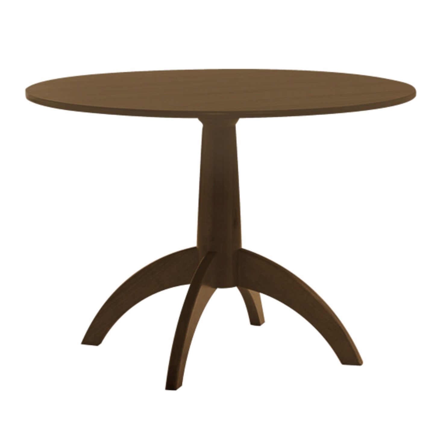 Livonia Circular 4 Seater Contemporary Pedestal Table