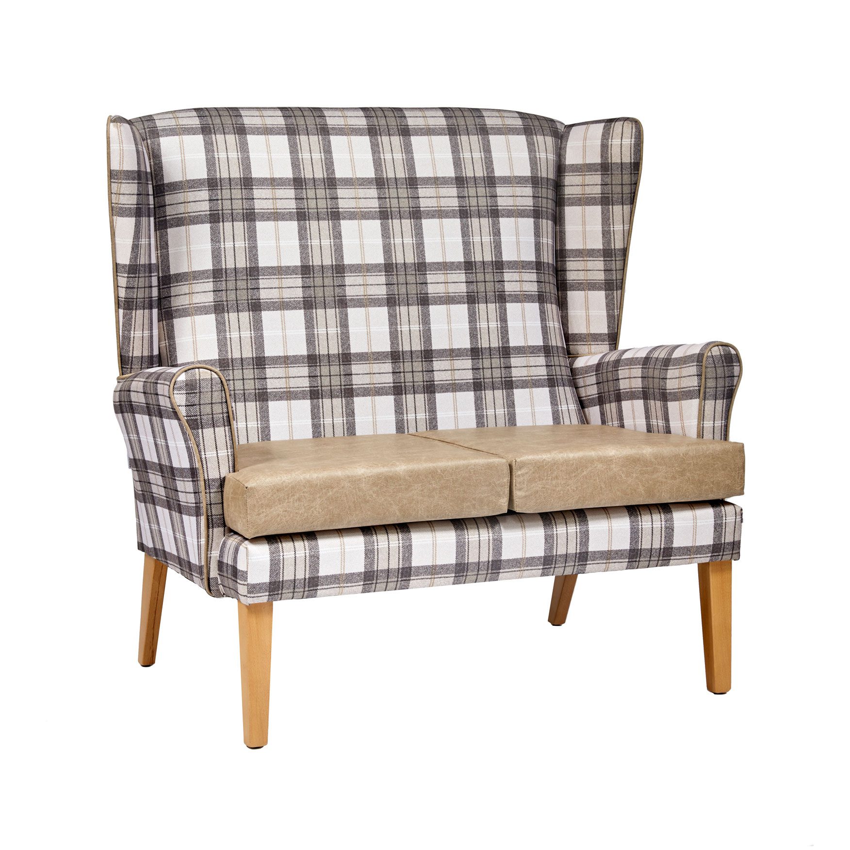 Ravenna High Back 2 Seater With Wings