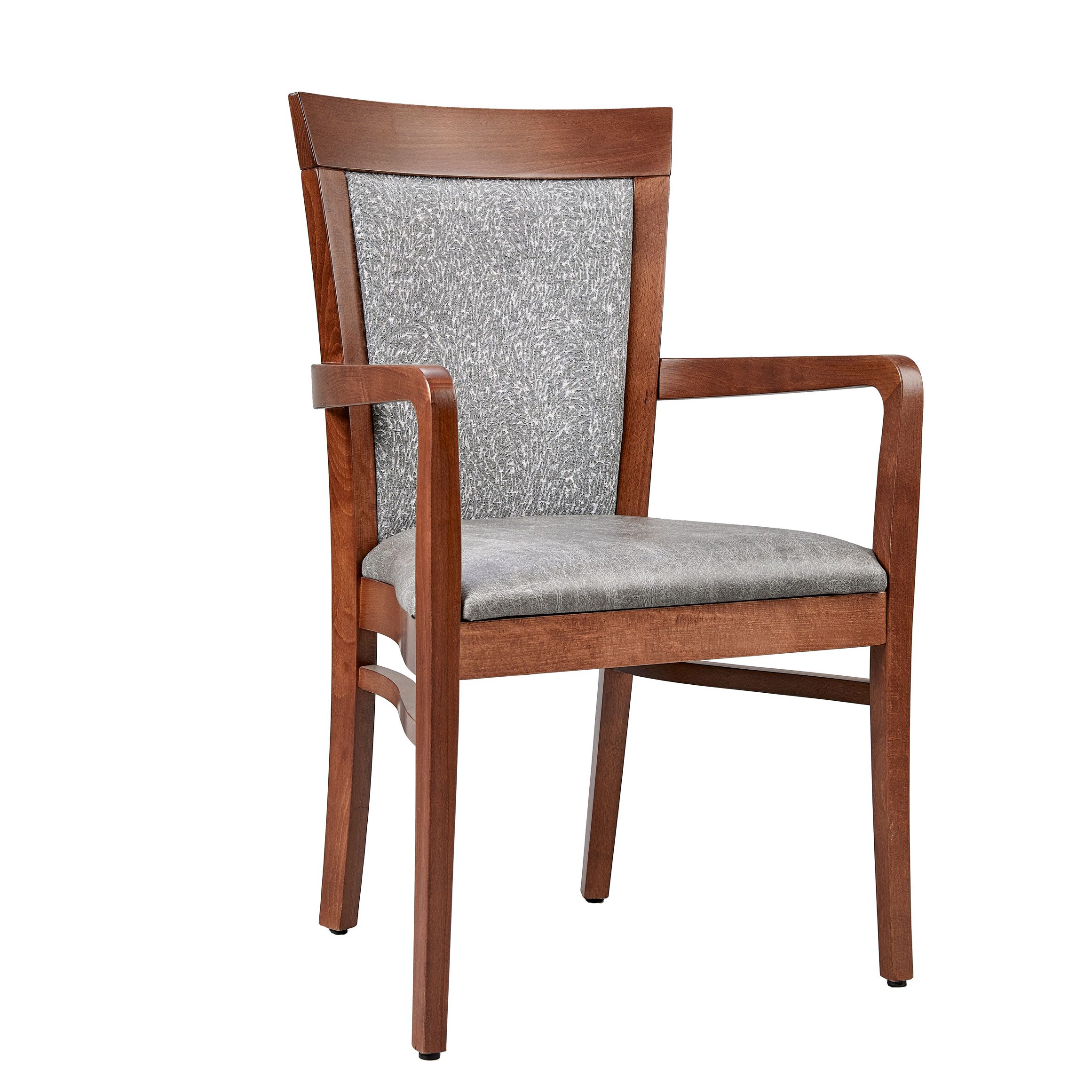 Talin Chair With Arms - grey