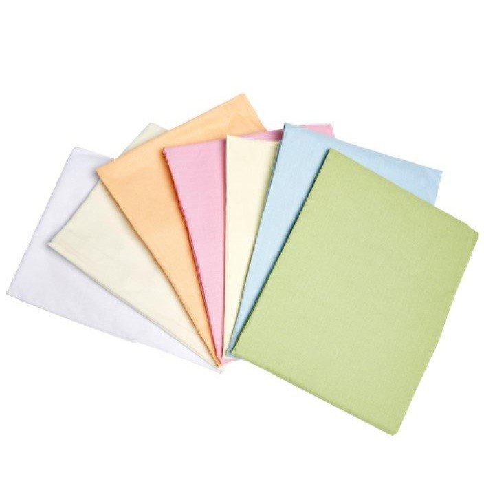 Coloured polycotton bedding square