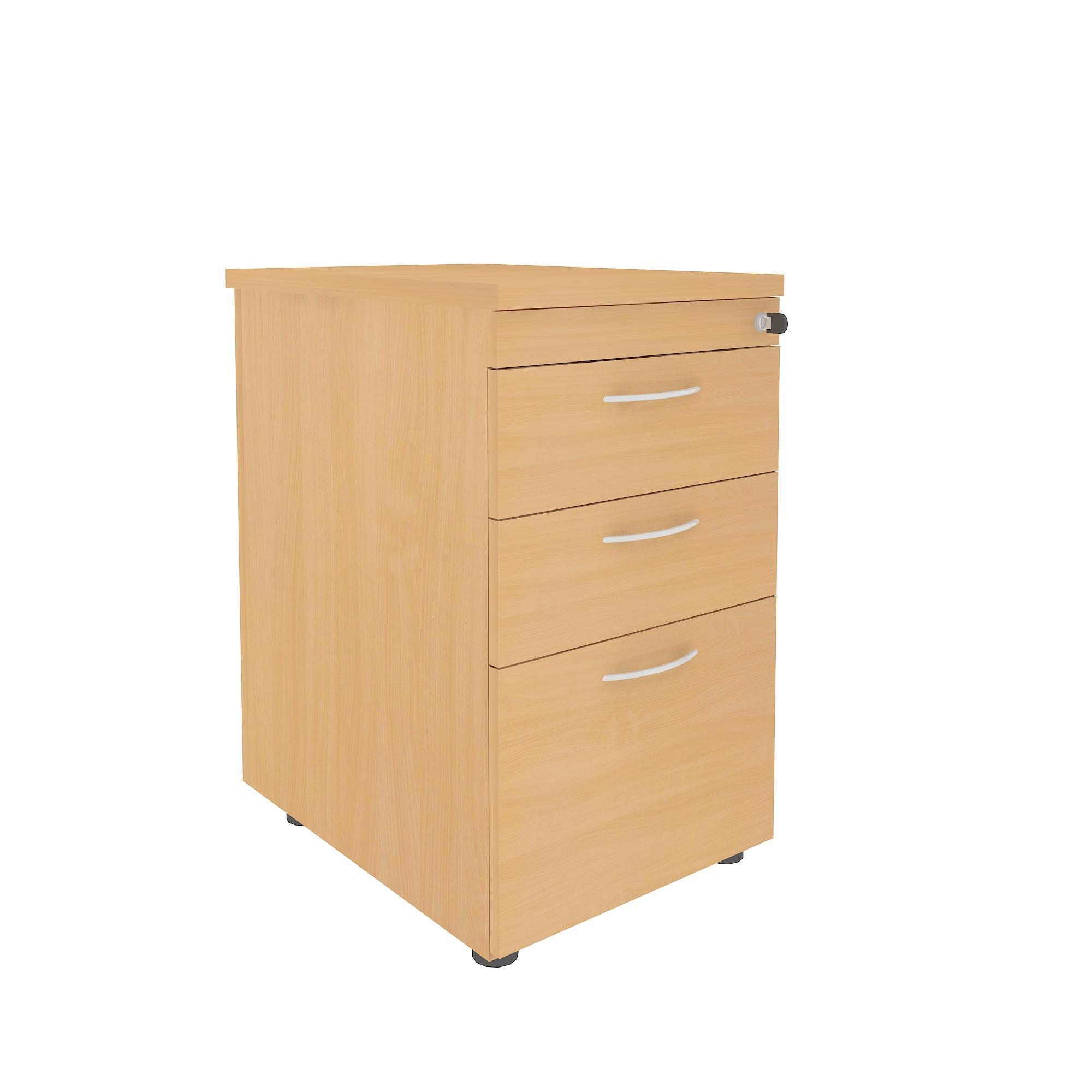 PSS637 Opto Desk Height 3 Drawer Pedestal