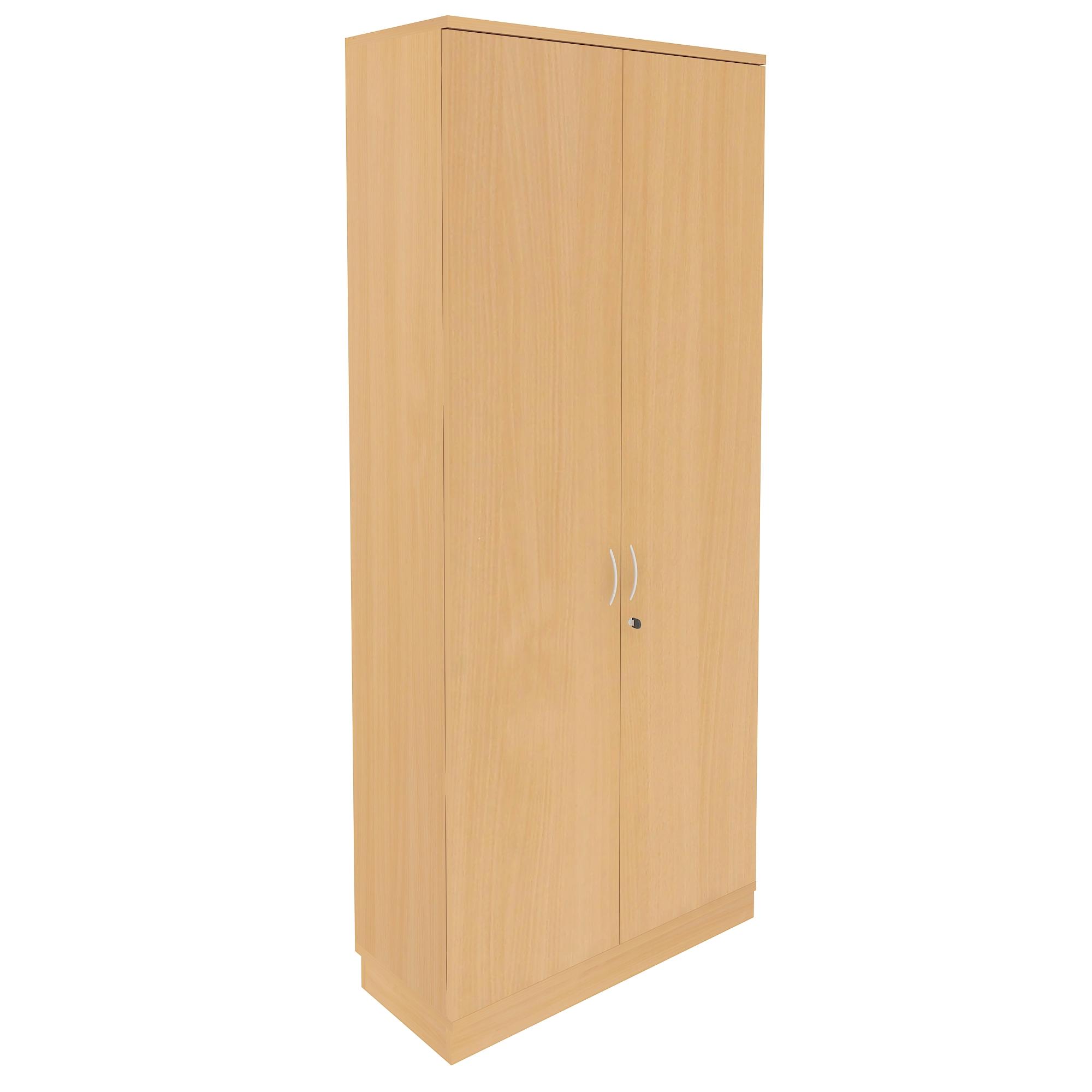 X6C081 Cupboard with 6 Shelves & Full Doors